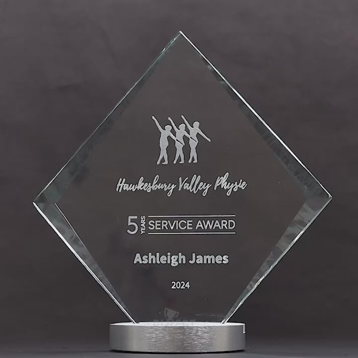 Spectra Quartz Glass Trophy