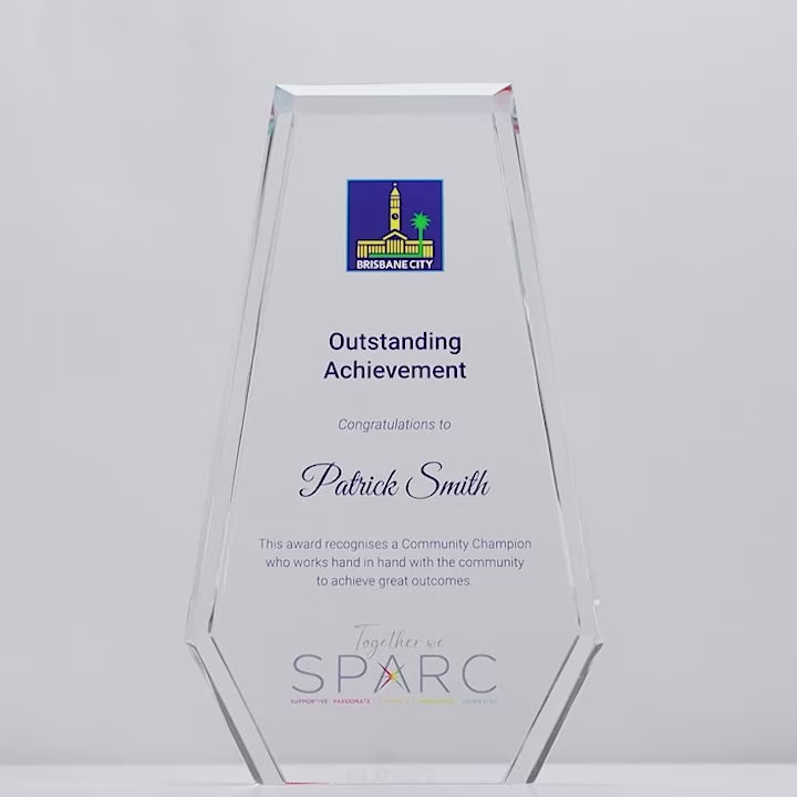 Lunex Acrylic Colour Trophy