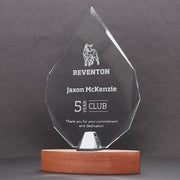 Lucent Glass Arrowhead Trophy