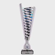 Crenelle Silver Blue Cup