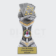 Falcon Tower Poker Trophy
