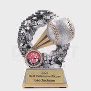 Cyclade Baseball Trophy