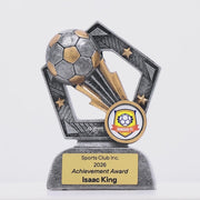 Sunburst Football Trophy - product video