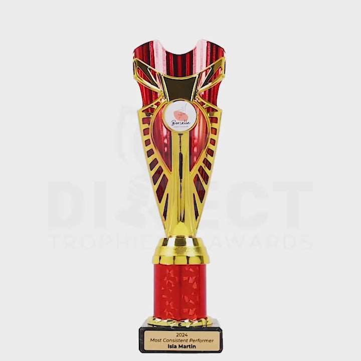 Gleam Gold Red Cup