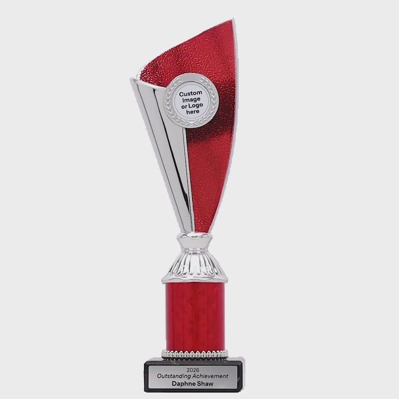 Agora Silver Red Cup - product video