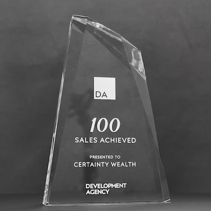 Acrylic Peak Trophy