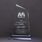 Eternity Peak Glass Trophy