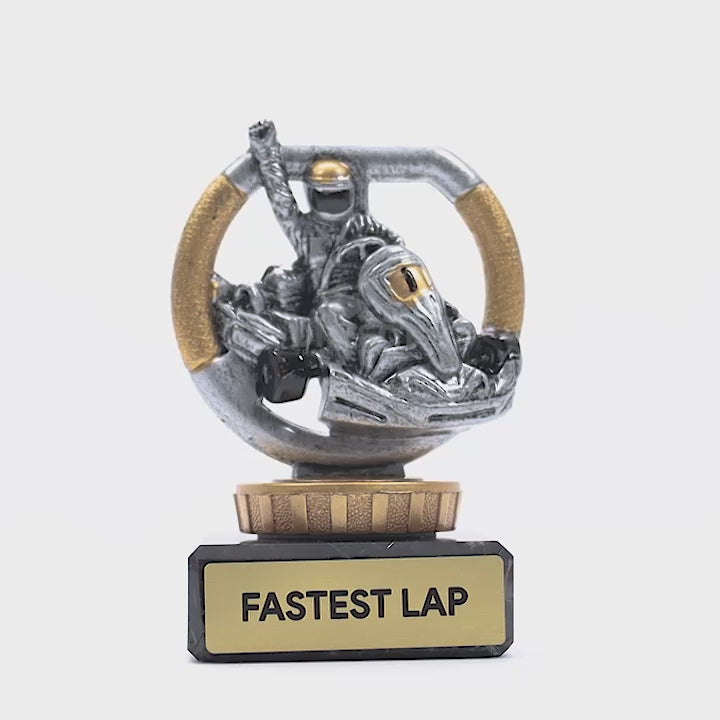 Go Kart Marble Trophy