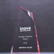 Torgo Acrylic Red Trophy