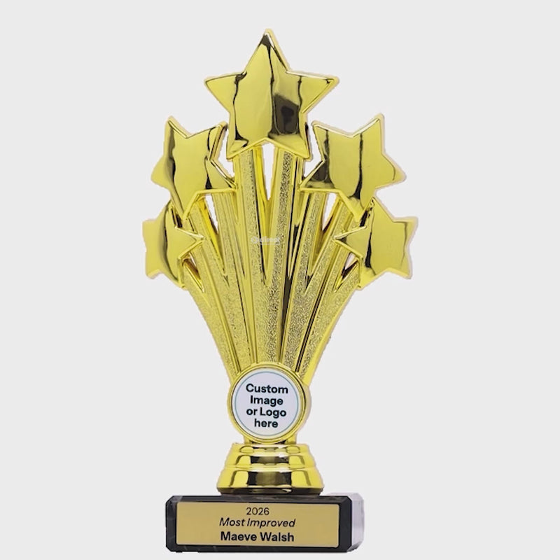 Starburst Gold Trophy - product video