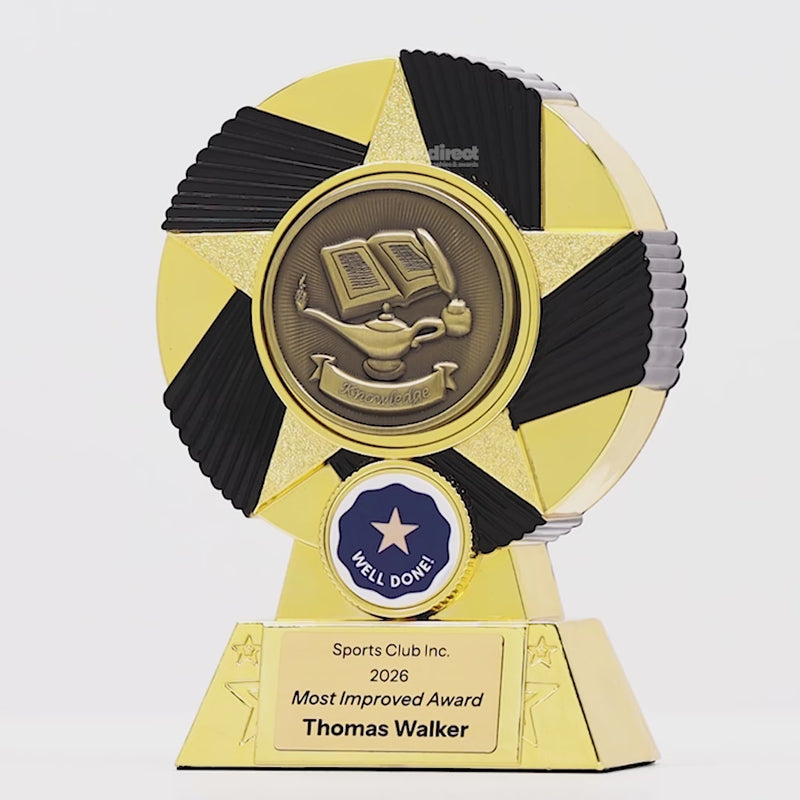 Solaris Lamp of Knowledge Trophy - product video