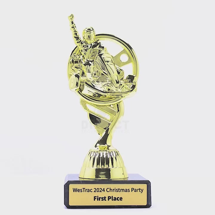 Go Kart Figure Trophy