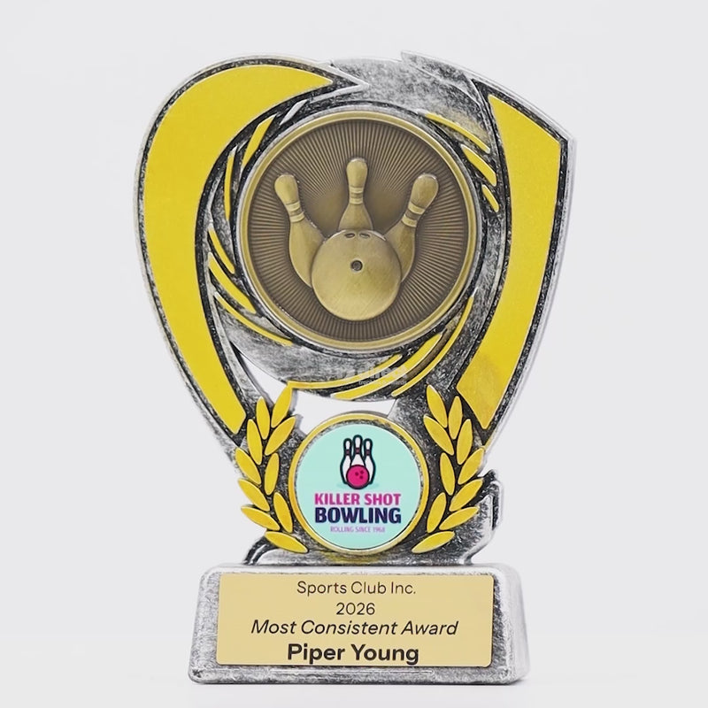 Halo Tenpin Bowling Trophy - product video
