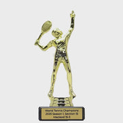 Male Tennis Figure Trophy