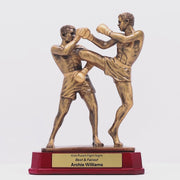Double Kick Boxing Trophy - product video