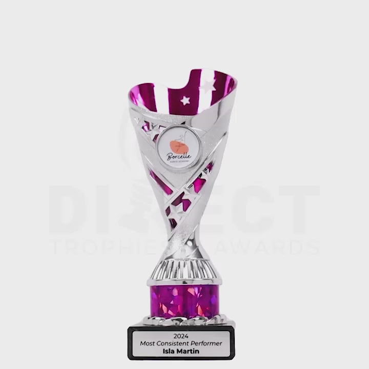 Gallcade Silver Purple Cup