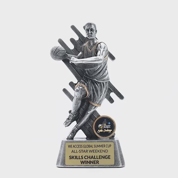 Zoom Basketball Male Trophy