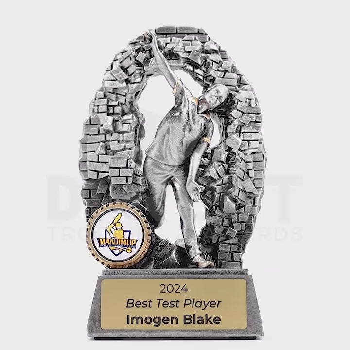 Impact Cricket Bowler Female Trophy