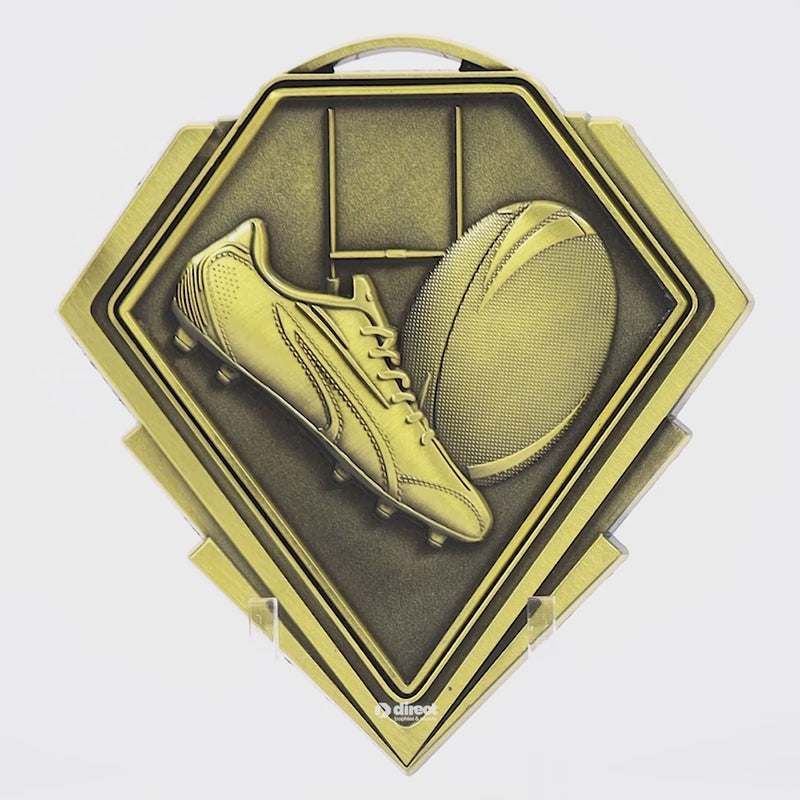 Pykon Rugby Gold Medal - product video