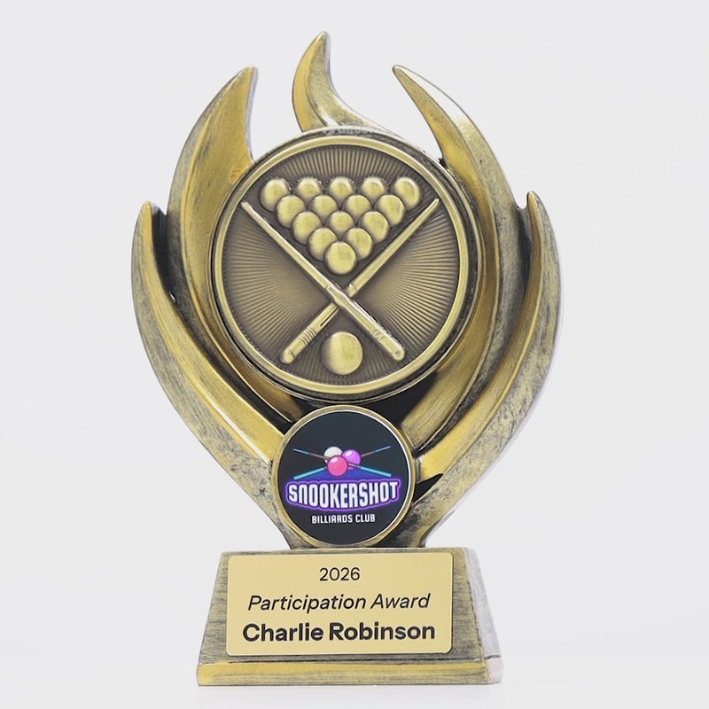 Vesta Pool Billiards Trophy - product video