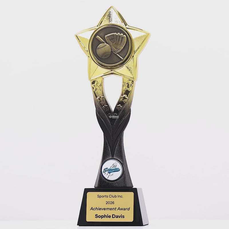 Astra Baseball Trophy - product video