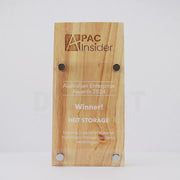 Ascent Wood Acrylic Trophy