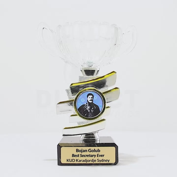 Tranquilis Clear Trophy Cup