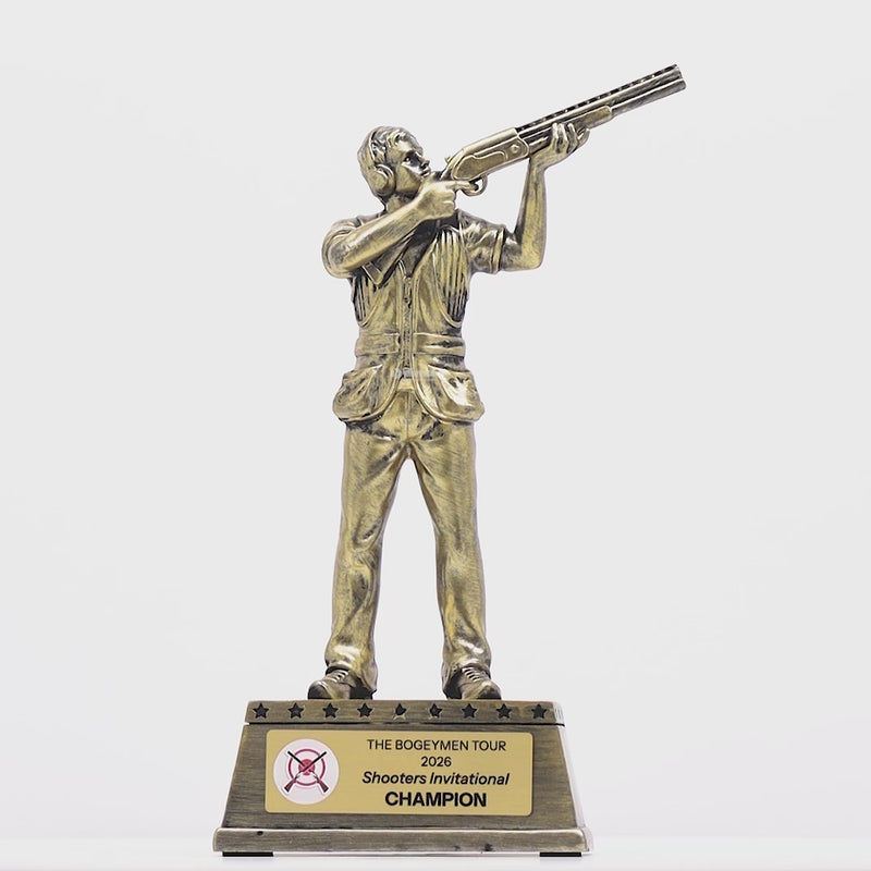 Samba Clay Pigeon Shooter Trophy - product video