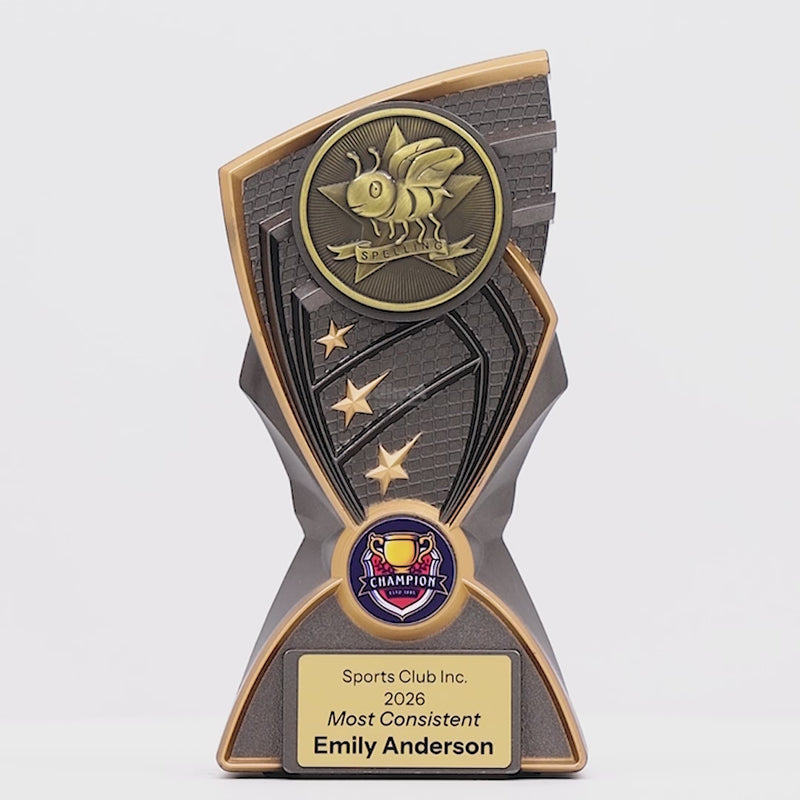 Onyx Spelling Trophy - product video