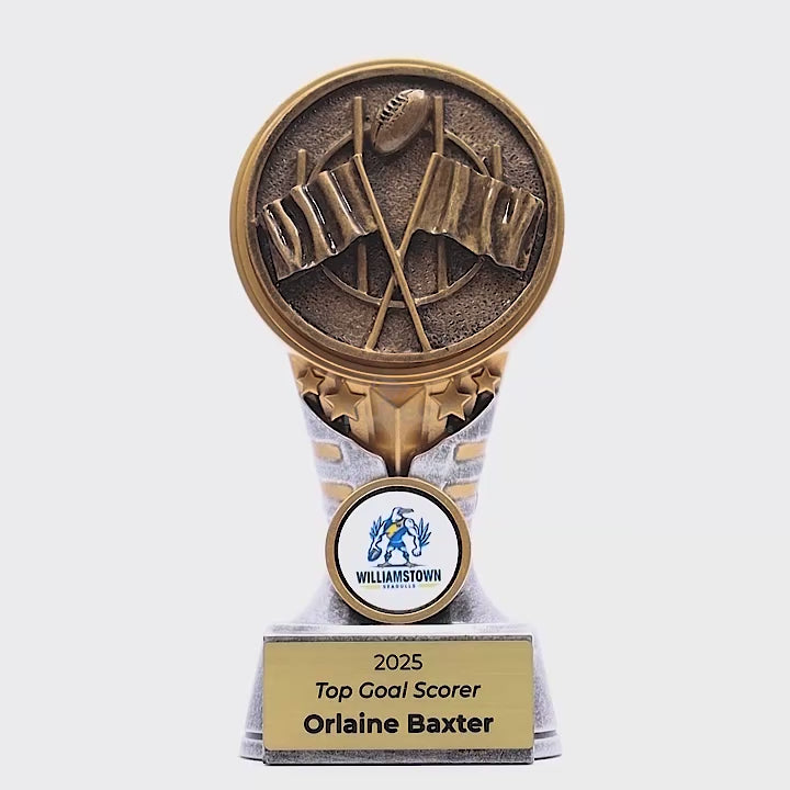 IKON Aussie Rules Goal Focus Trophy