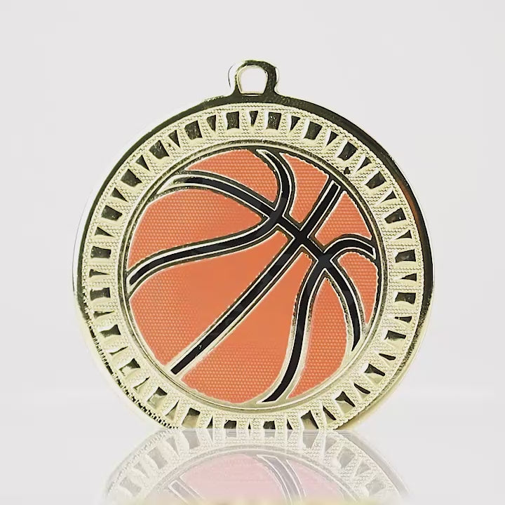 Ignition Basketball Shiny Gold Medal