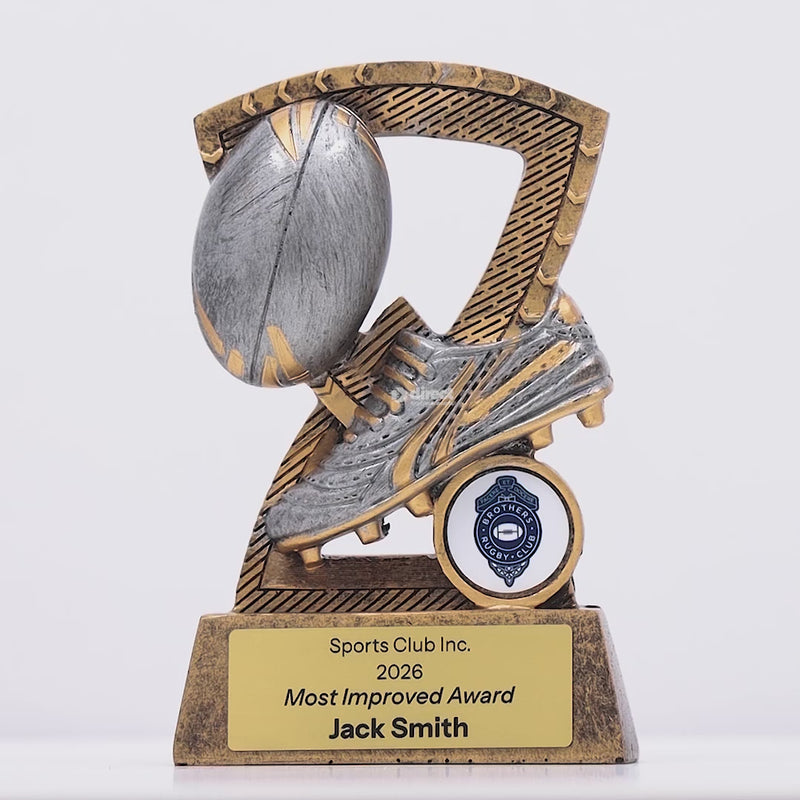Citadel Rugby Trophy - product video