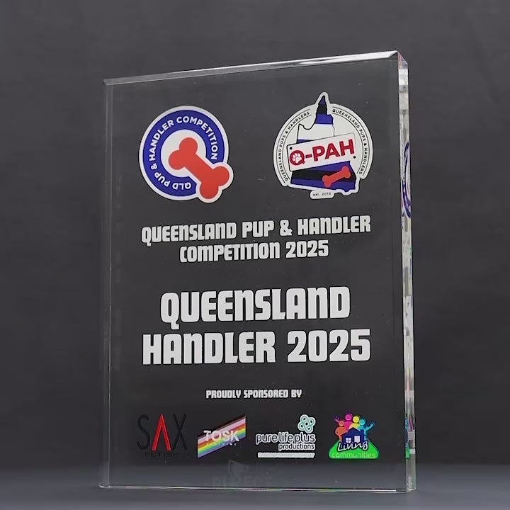 Acrylic Block XL Colour Trophy