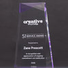 Spire Acrylic Purple Award - product video