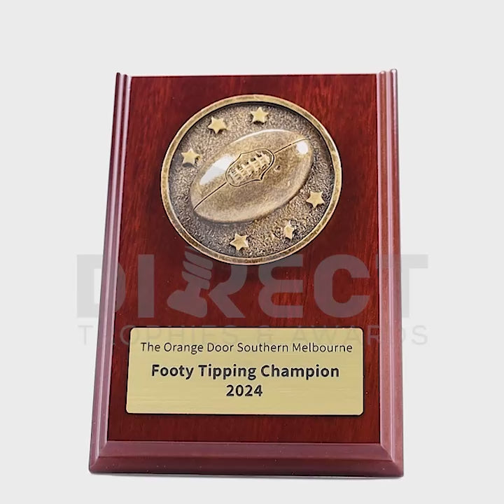 Spartan Aussie Rules Plaque