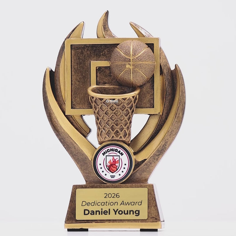 Inferno Basketball Trophy - product video