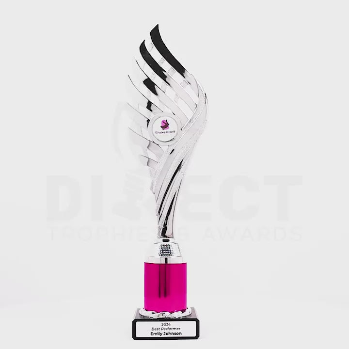 Fernway Silver Pink Trophy