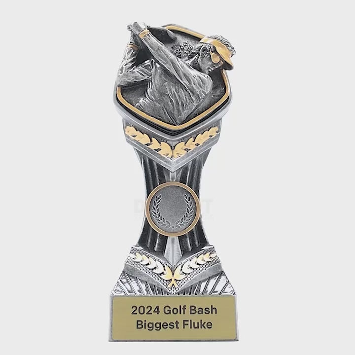 Falcon Tower Male Golf Trophy