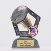 Sunburst Rugby Trophy - product video