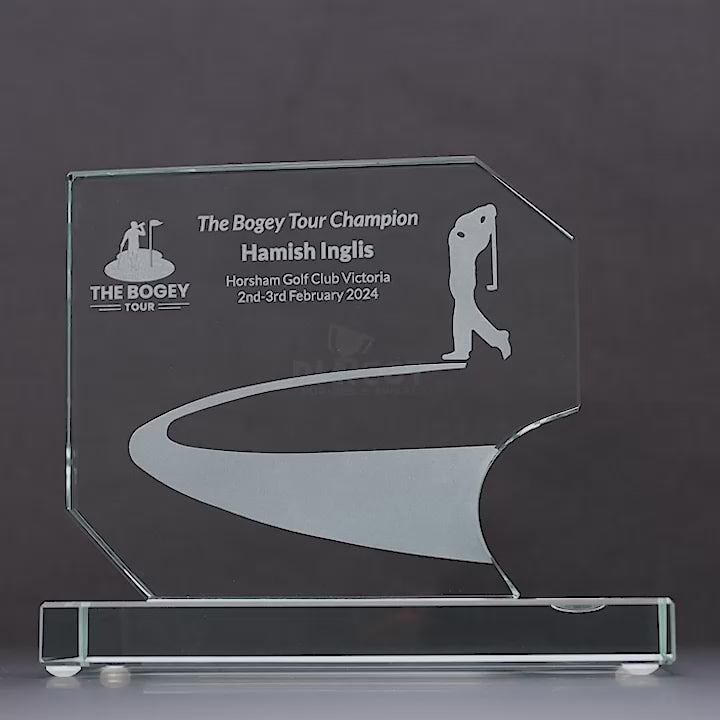 Golf Ball Pedestal Trophy