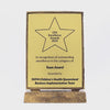 Billboard Xtra Plaque Gold 245mm - product video