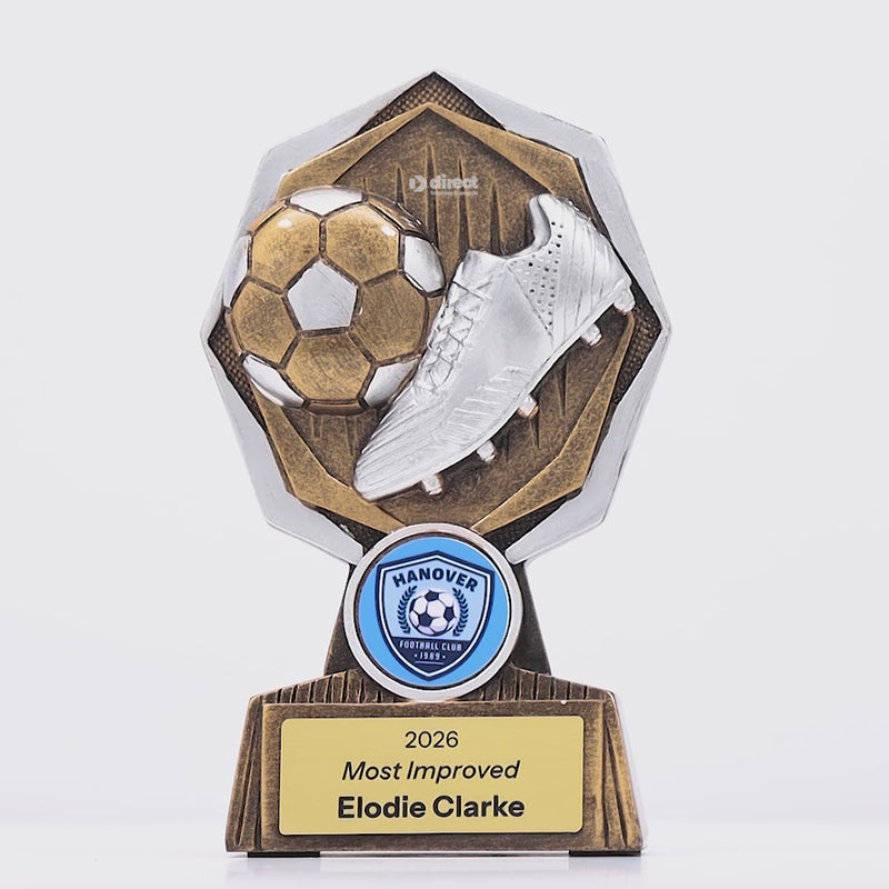 Apollo Football Trophy - product video