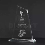 Peakspire Glass Trophy