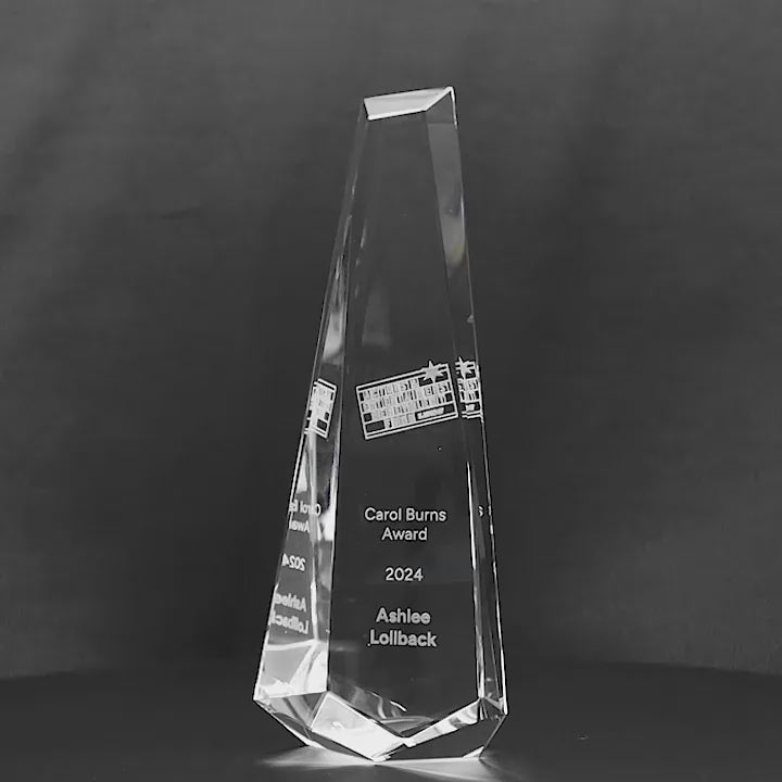 Phoenix Crystal Standout Trophy