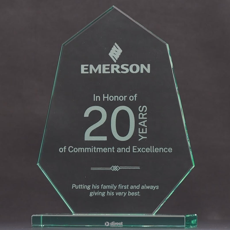 Valor Jade Glass Award - product video