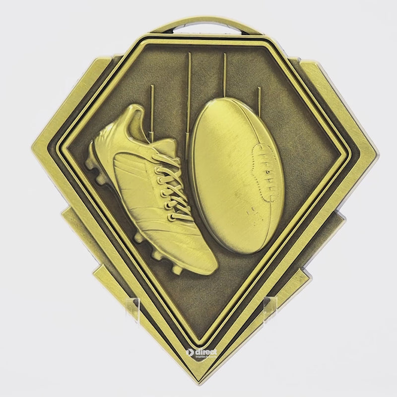 Pykon Aussie Rules Gold Medal - product video