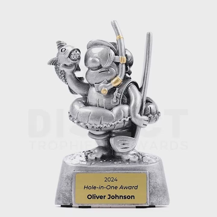 Golf In the Water Funnie Trophy