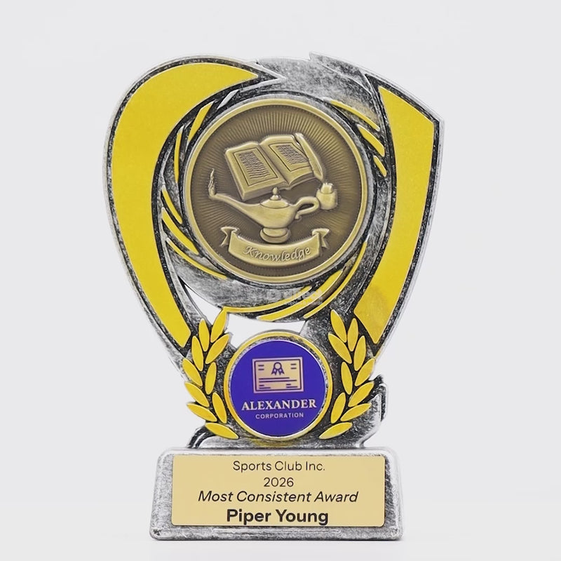 Halo Lamp of Knowledge Trophy - product video