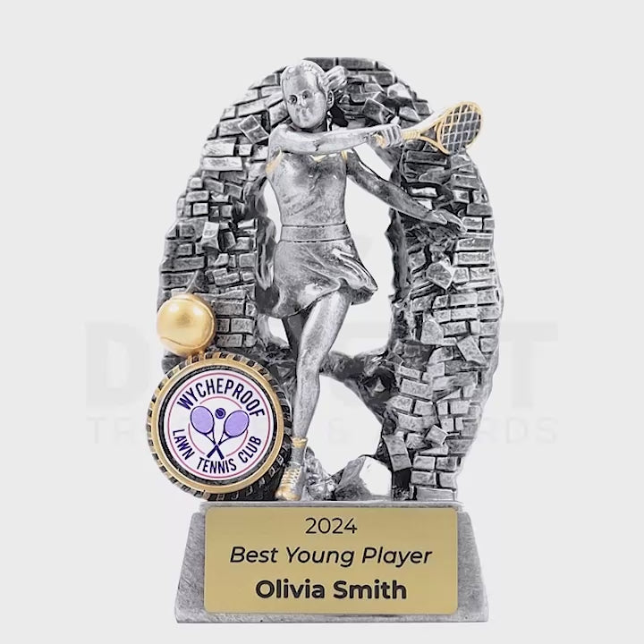 Impact Tennis Female Trophy