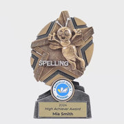 Surgestar Spelling Bee Trophy